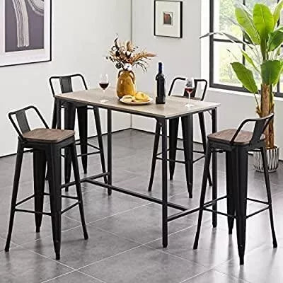 Taburete Tolix Wood 66 cm