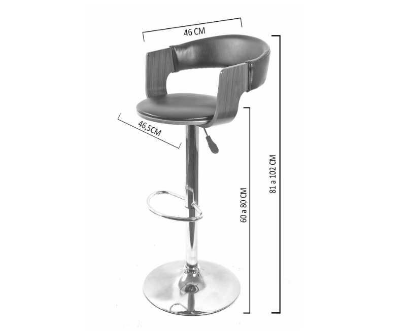 Taburete Madison (Ajustable)