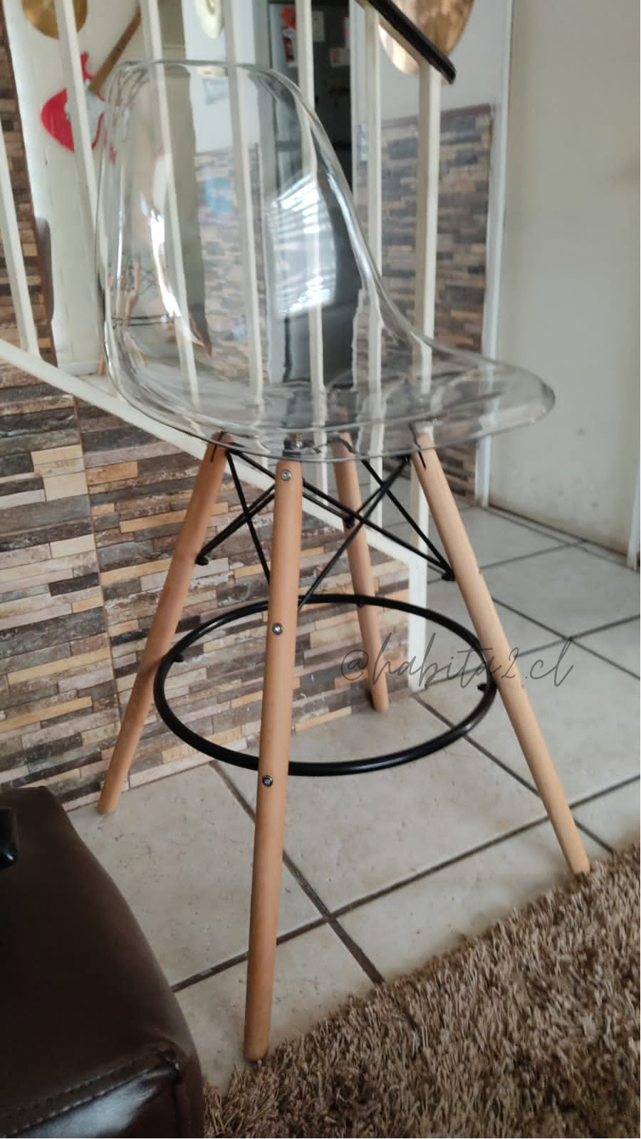 Taburete Eames 70 cm