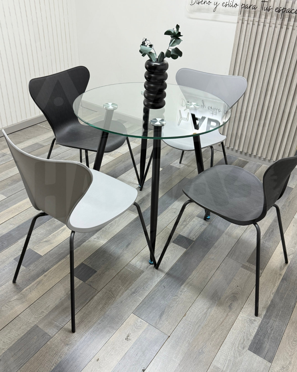 Comedor Jlove PP Black Minimalista