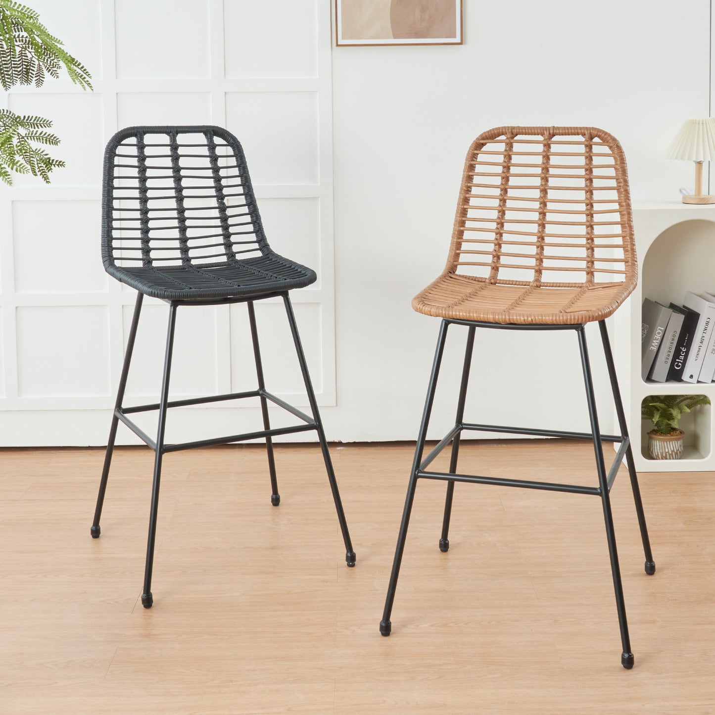 Taburete Santorini Rattan 68 cm