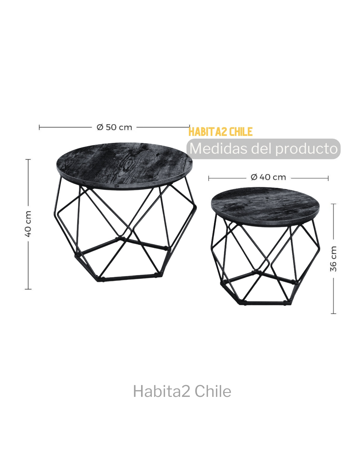 Set Mesa de Centro Rubik