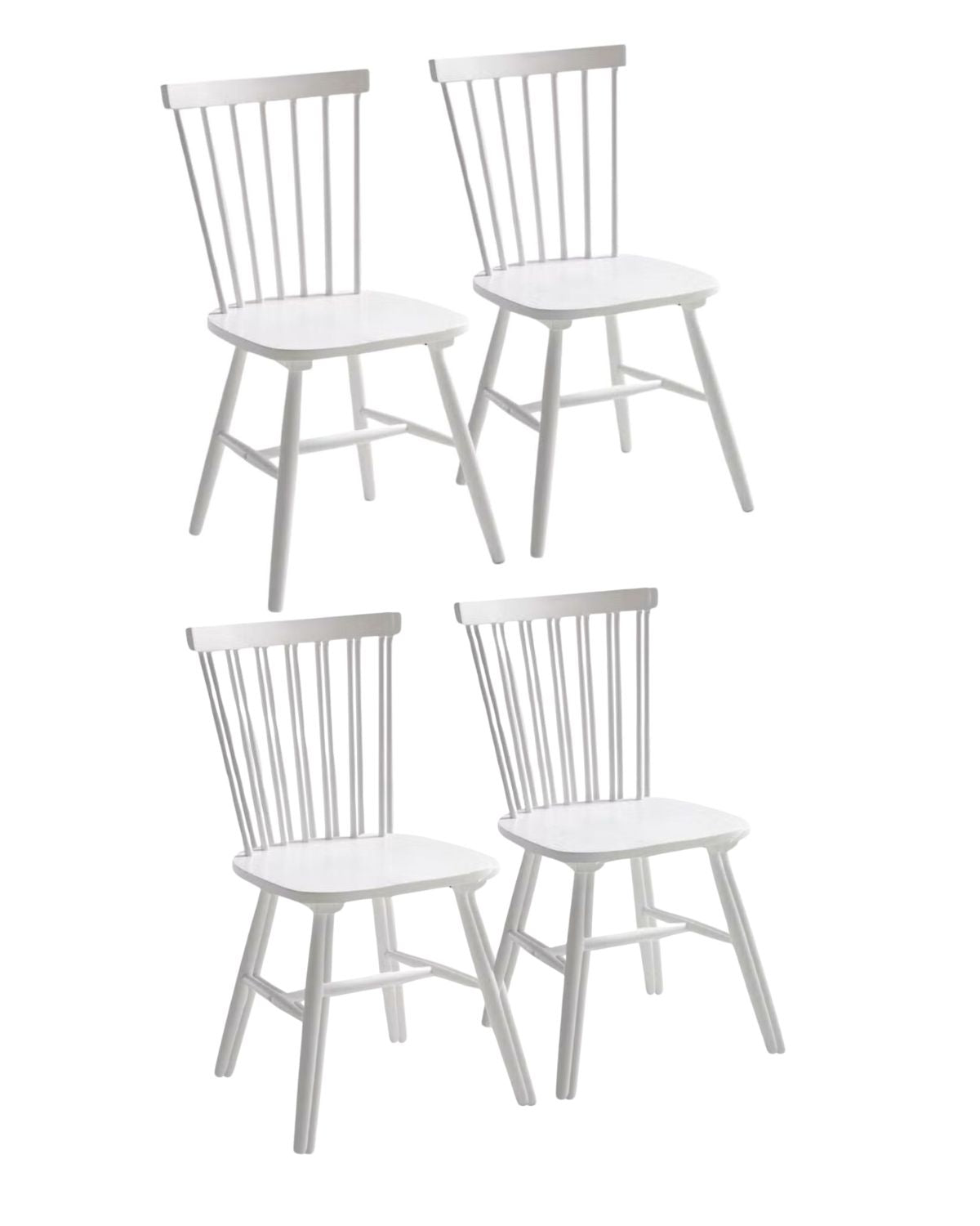 Pack 4 Sillas Windsor Madera