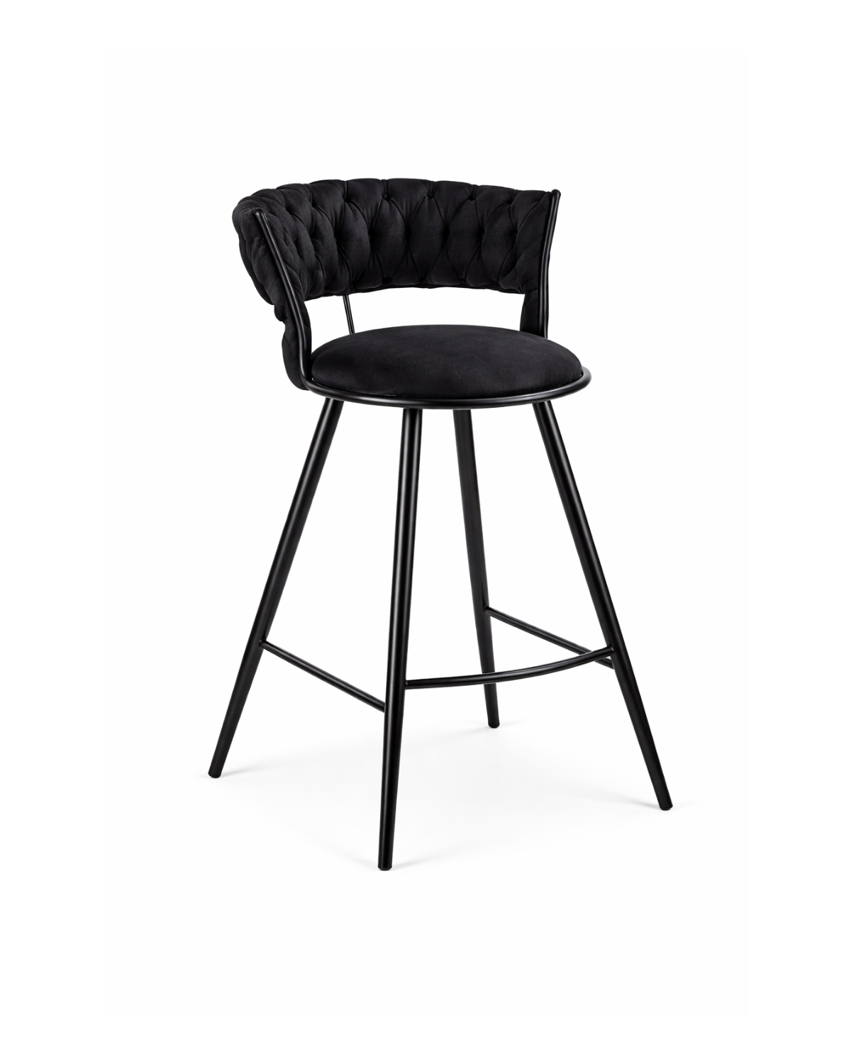 Silla de bar Gales Black 66 Cm