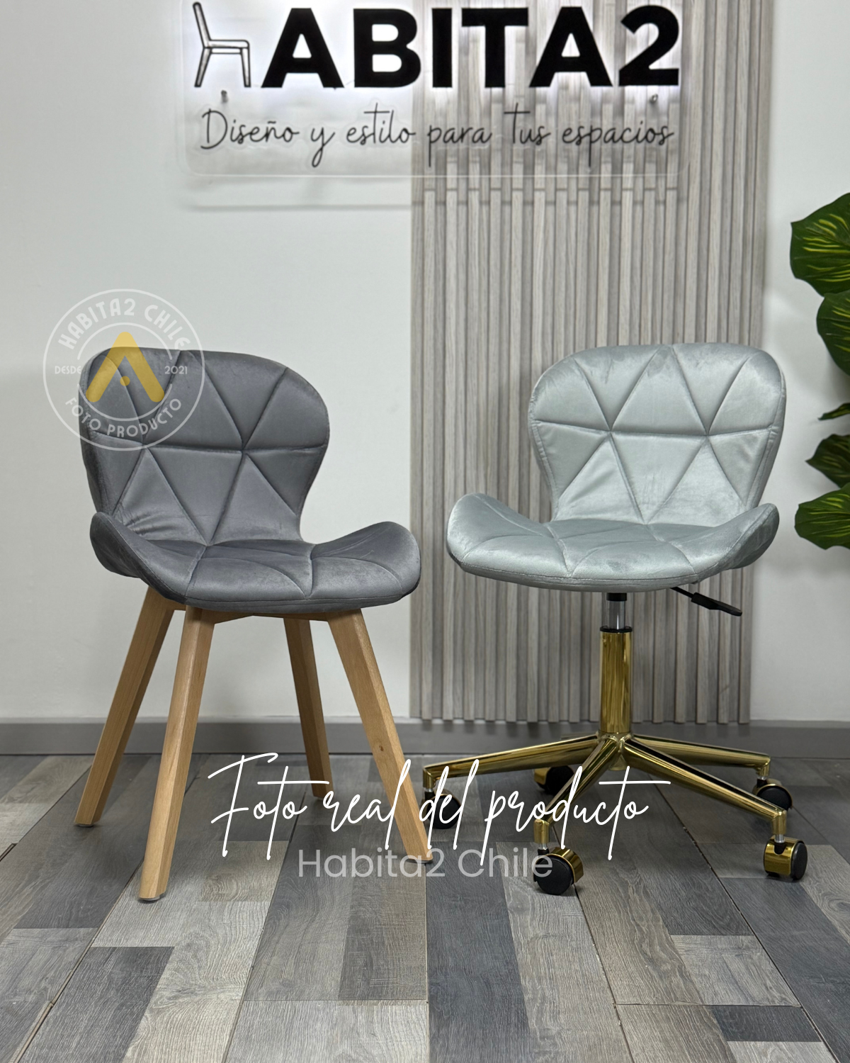 Pack Sillas Manicurista Mariposa Felpa