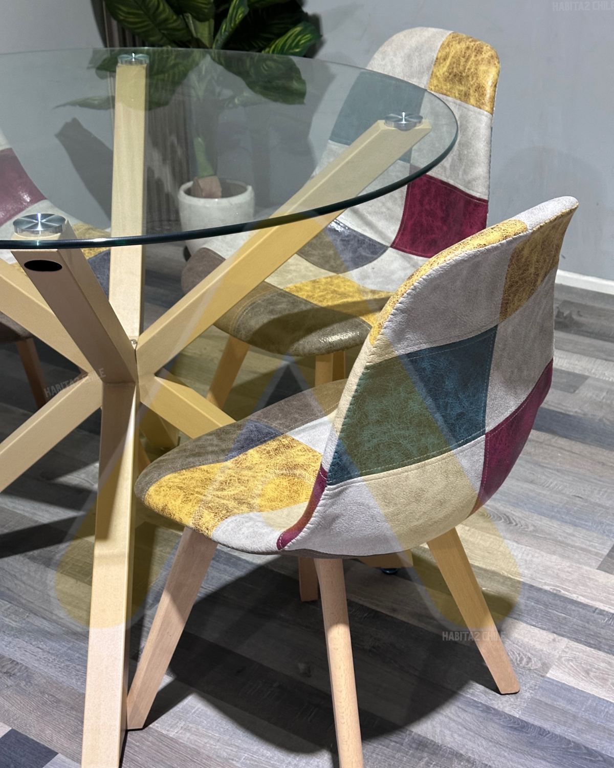 Comedor Nordic Patch Cuero