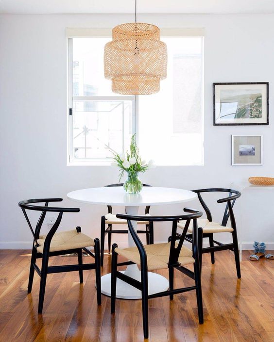 Comedor Wishbone Tulip