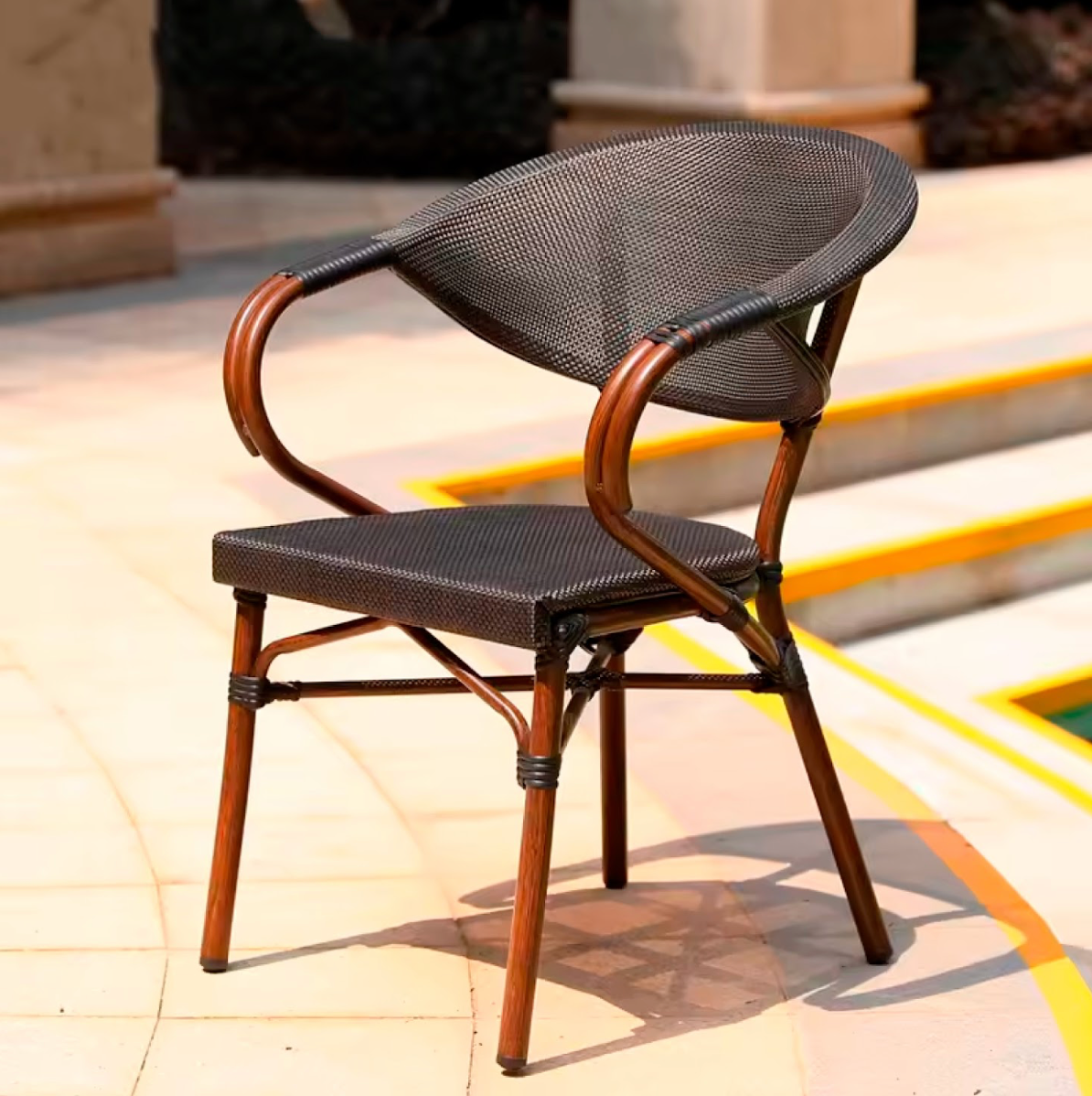 Silla Parisina con apoyabrazos