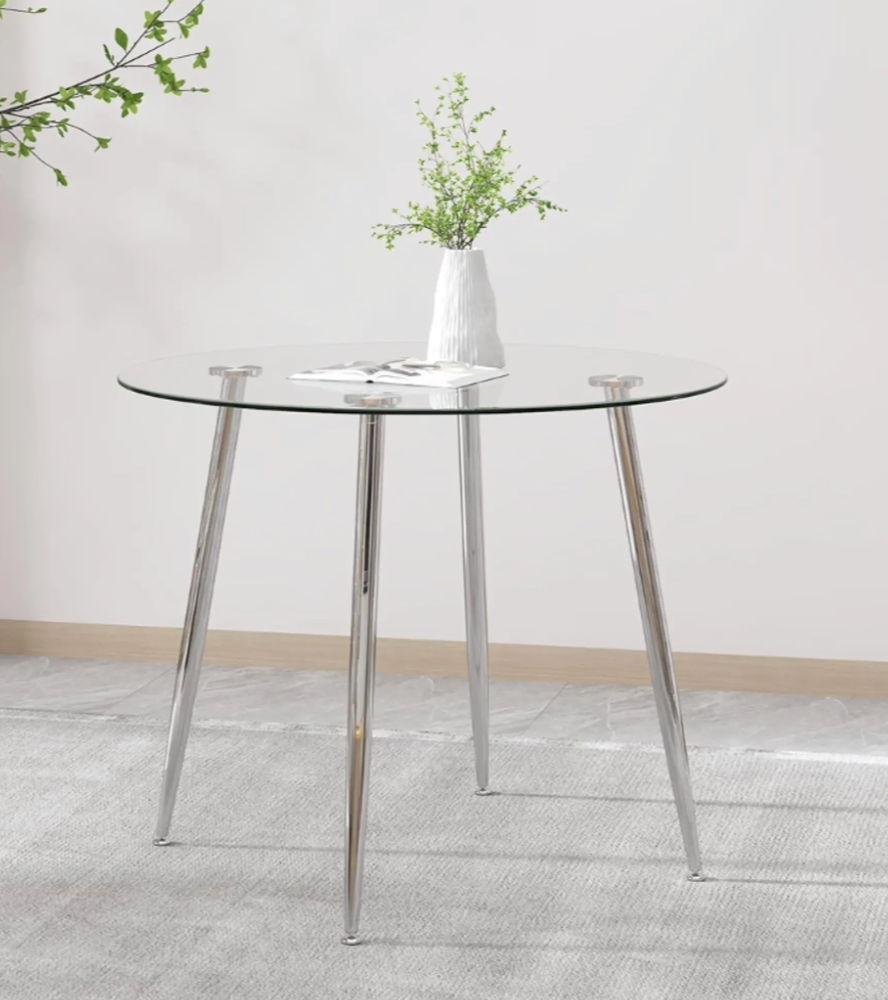 Mesa Minimalista Redonda 80 cm