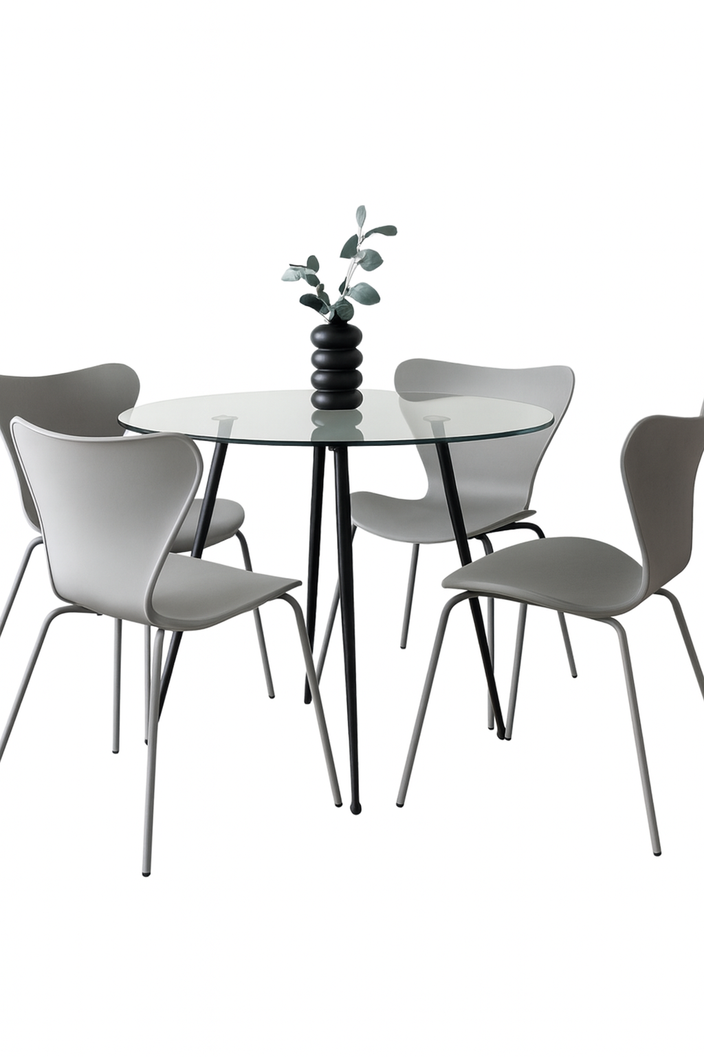 Comedor Jlove PP Black Minimalista