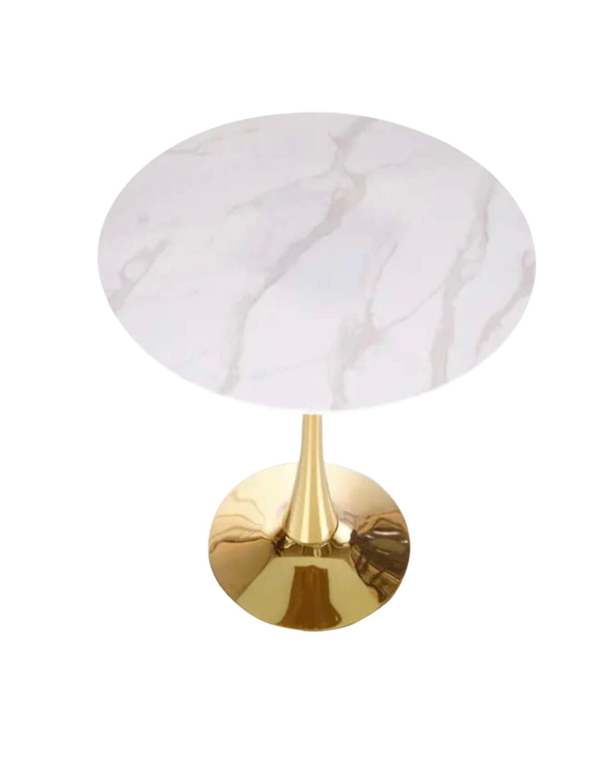 Mesa Tulip Gold 100 cm