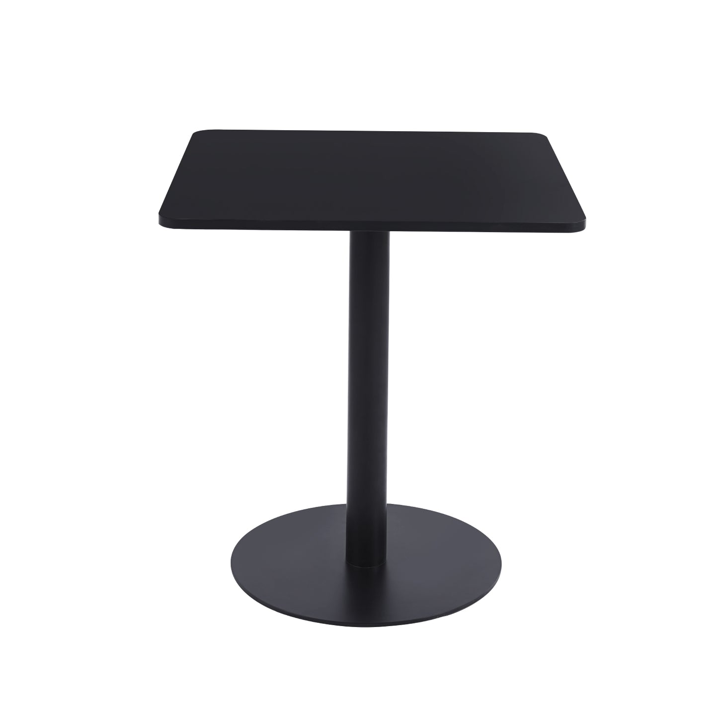 Mesa Tubo MDF 70x70 cm NEGRO