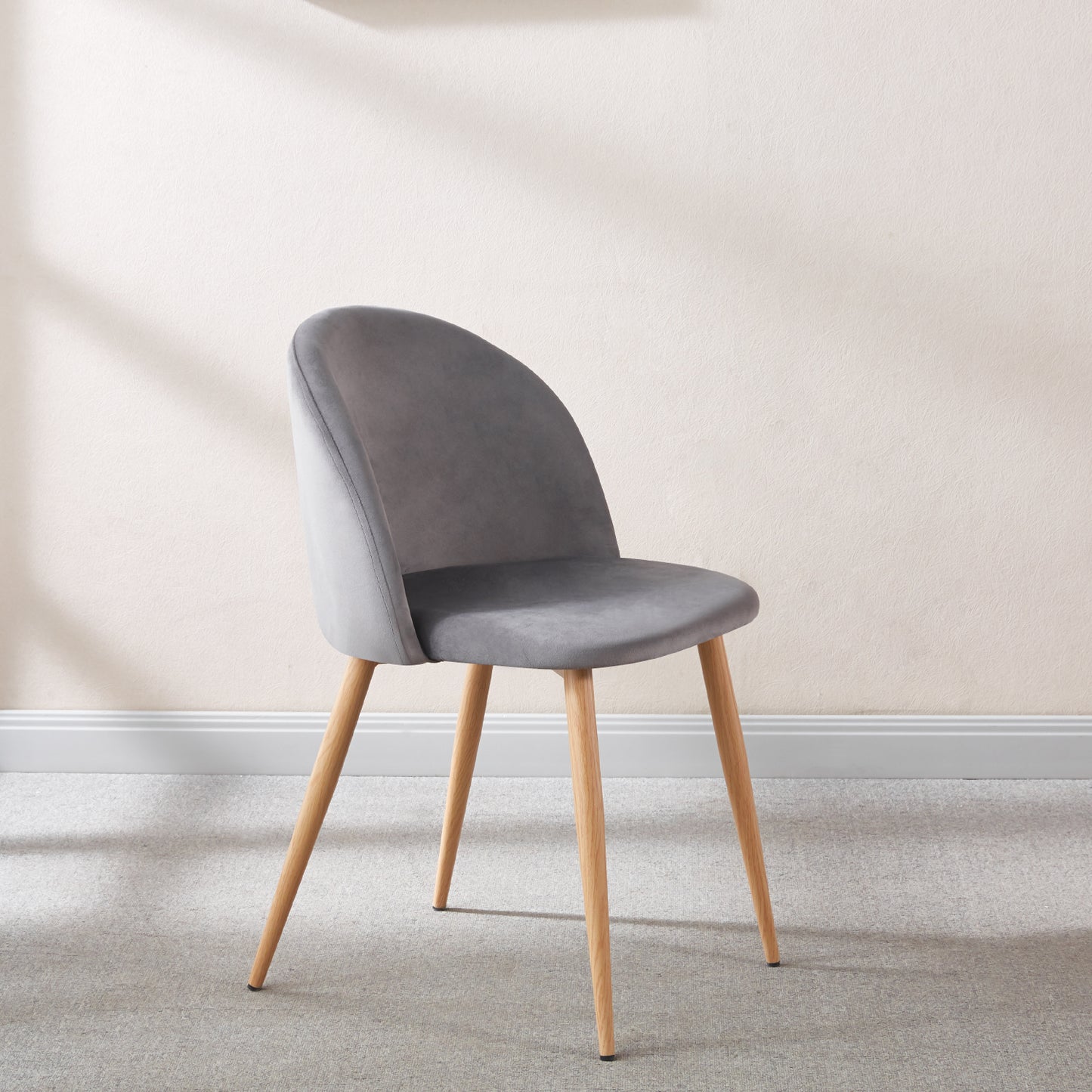 Silla Nordic Wood Lisa Terciopelo