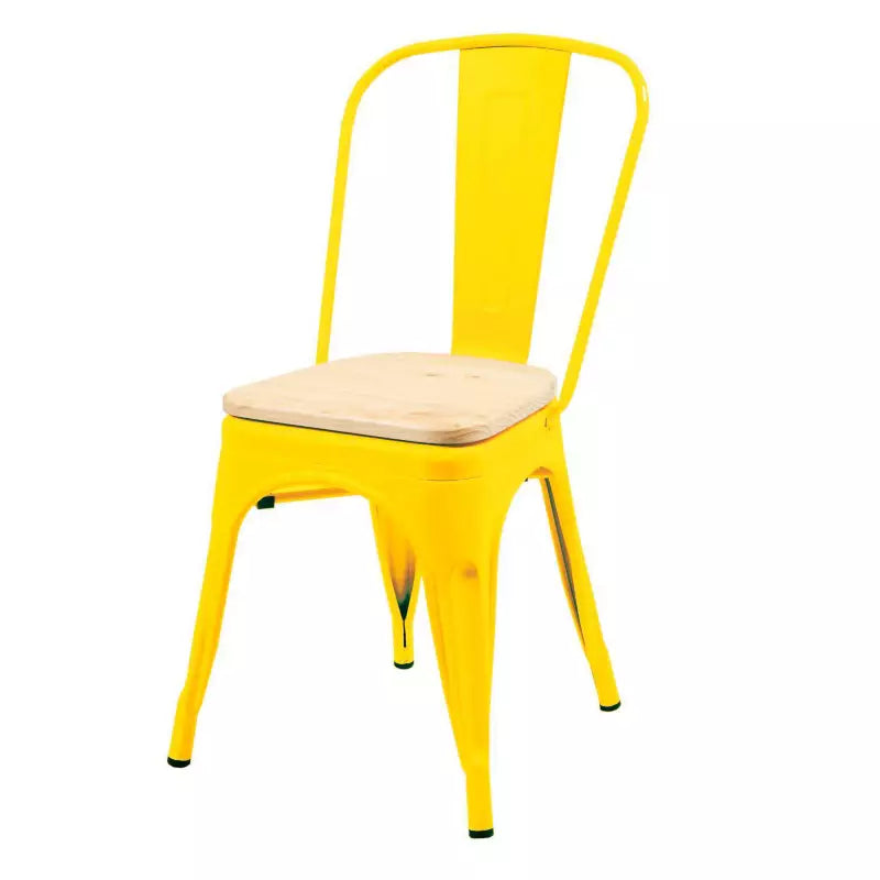 Silla Tolix Wood