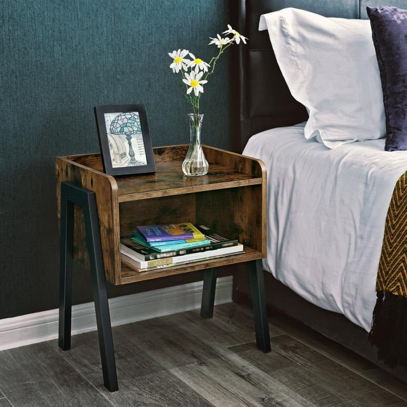 Mesa Auxiliar Velador Rustic