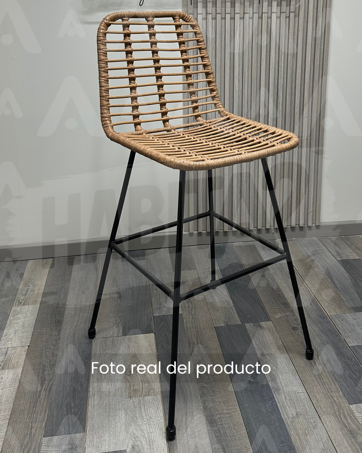 Taburete Santorini Rattan 68 cm