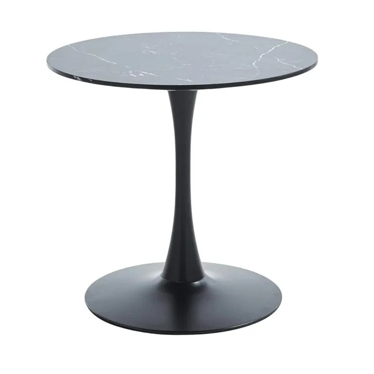 Mesa Tulip simil Marmol 100 cm