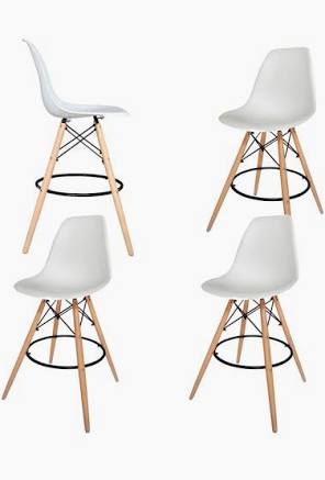 Pack 4 Taburetes Eames