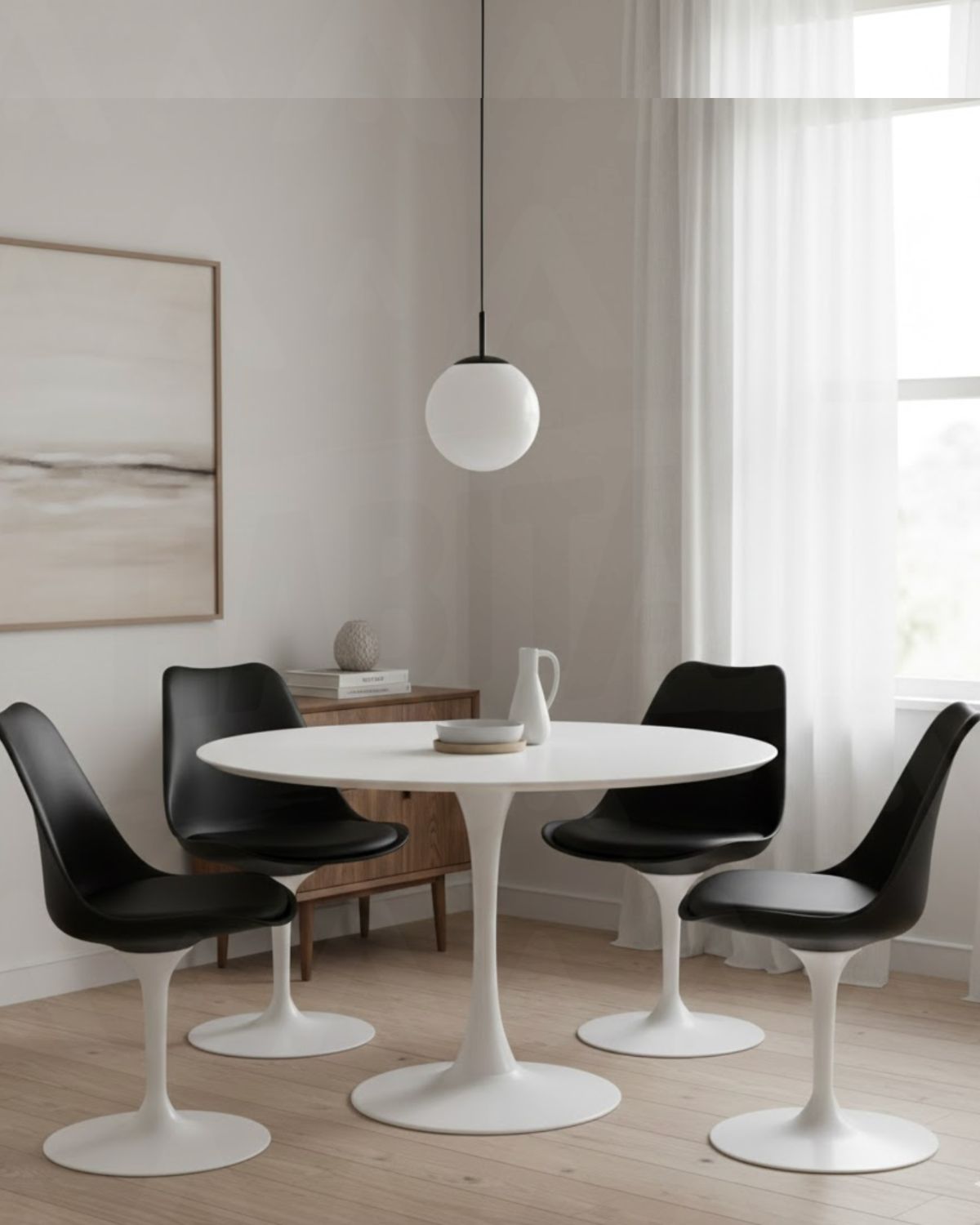 Silla Tulip Iron Pedestal