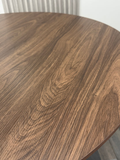 Mesa Tulip Cubierta Madera 100 cm