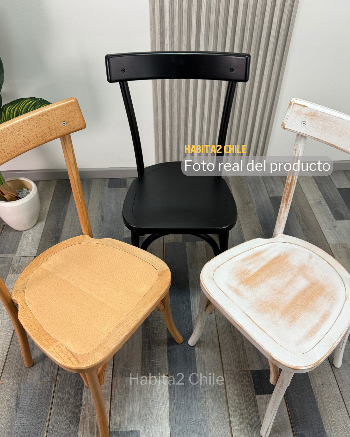 Silla Vintage de Madera