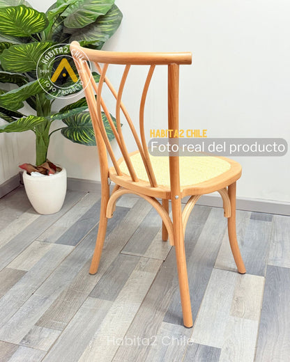 Silla Amelia de Madera