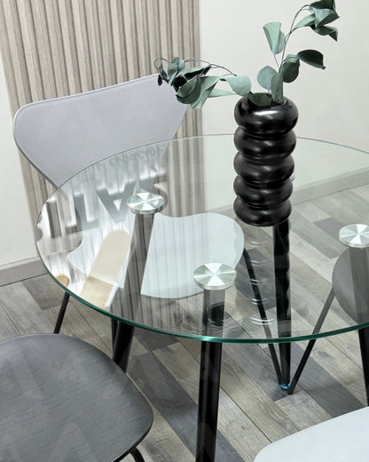 Comedor Jlove PP Black Minimalista