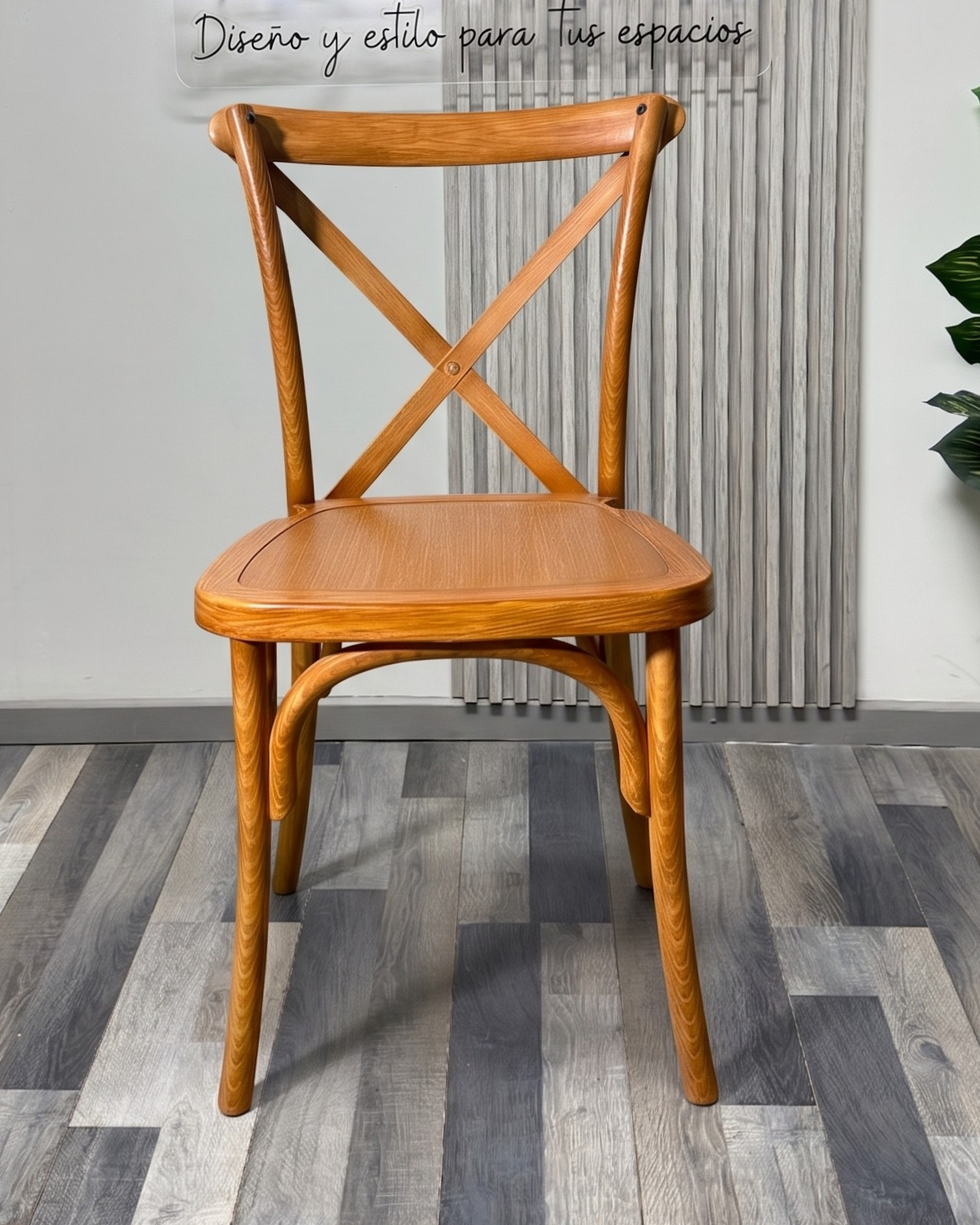 Silla Crossback de Polipropileno