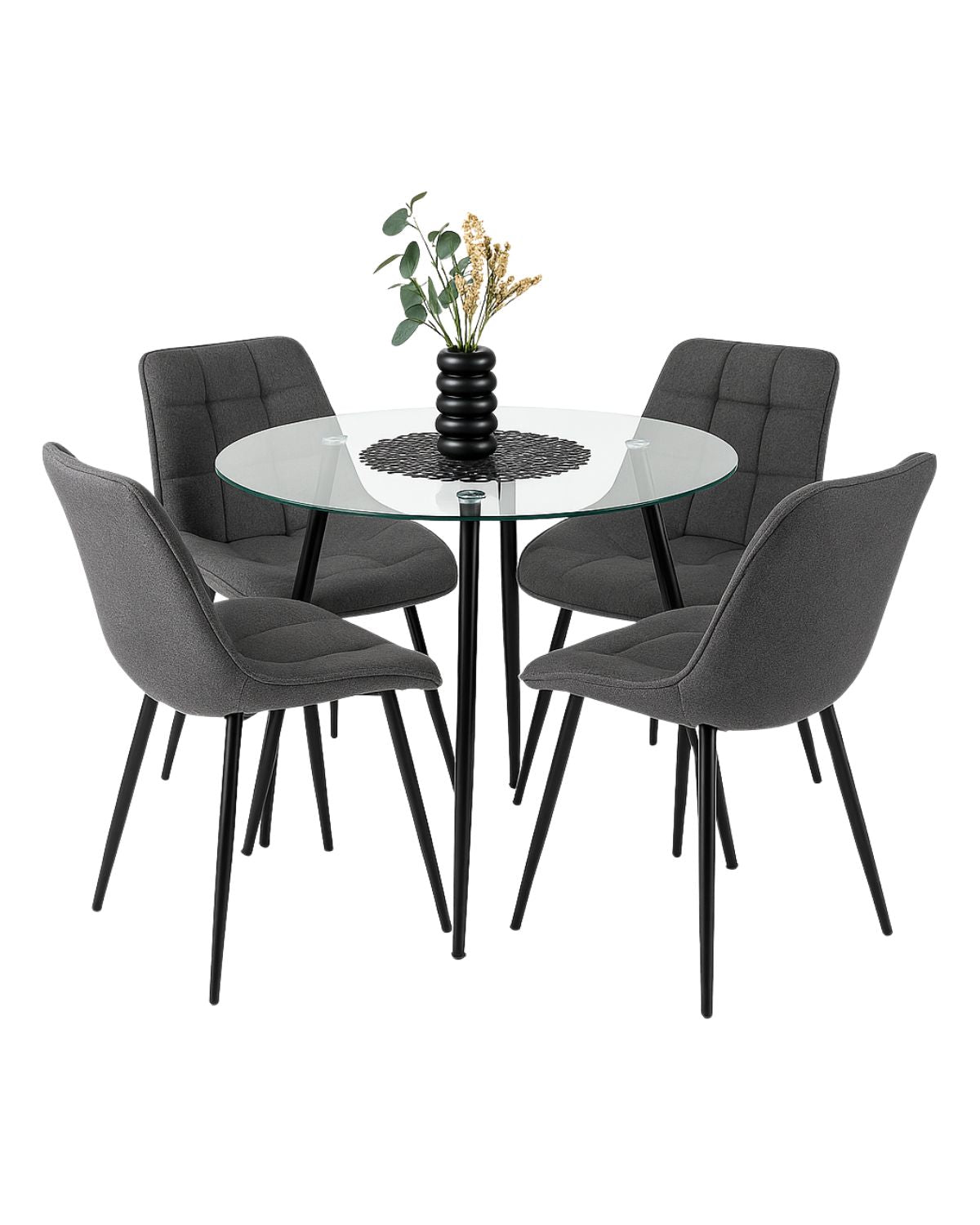 Comedor Merichair Black Minimalista