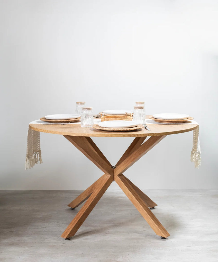 Mesa Escandinava Redonda 120 cm