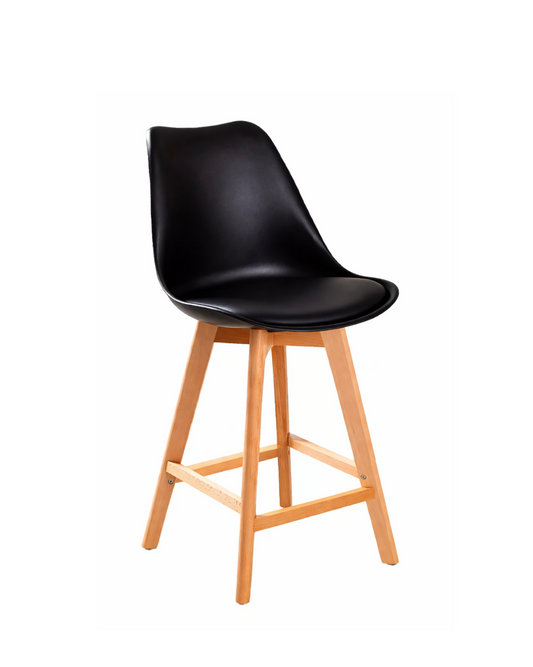 Taburete Tulip Wood 66 cm