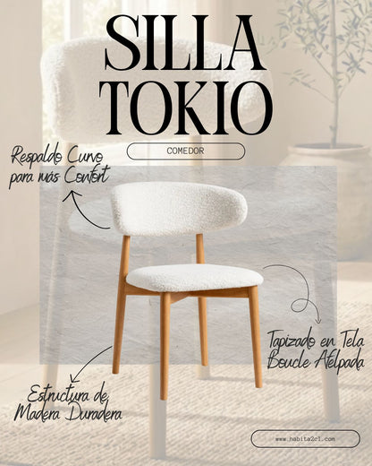 Pack 2 Sillas Tokio Acolchada