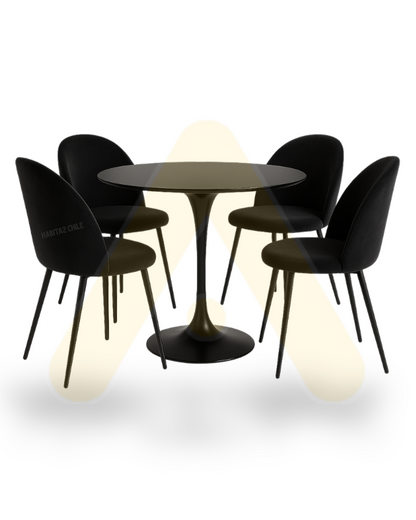 Comedor Tulip Nordic Black