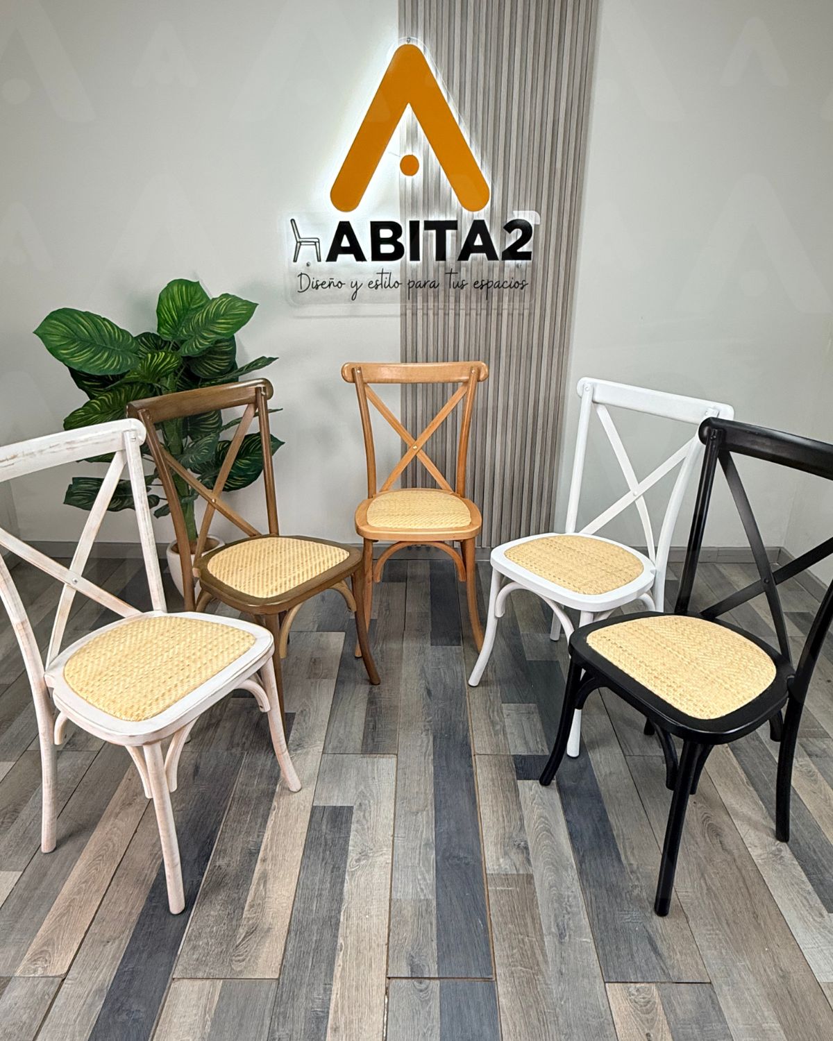 Silla Crossback de Madera