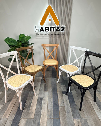 Silla Crossback de Madera