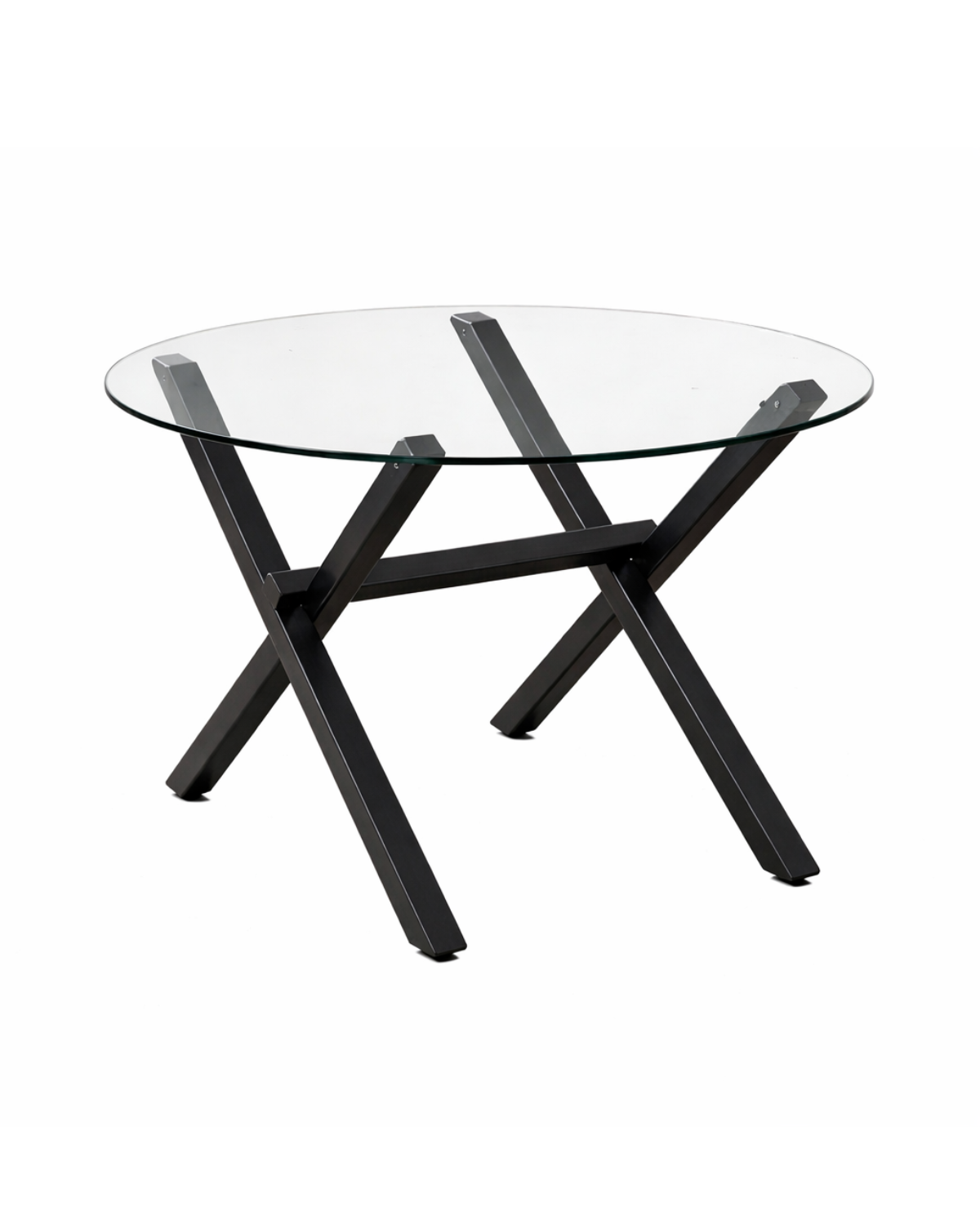 Mesa X Black Redonda 120 Cm