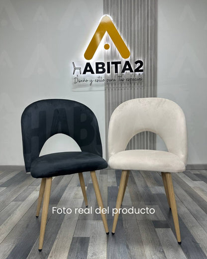 Silla Elsa Wood