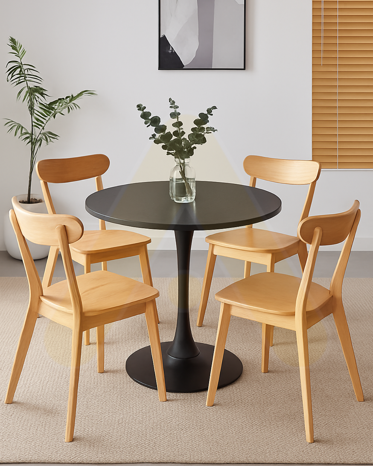 Comedor Phillipe Tulip Black