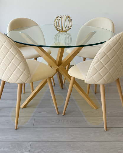Comedor Nordic Felpa Wood