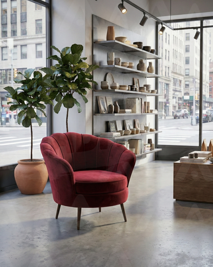 Poltrona Shell Felpa