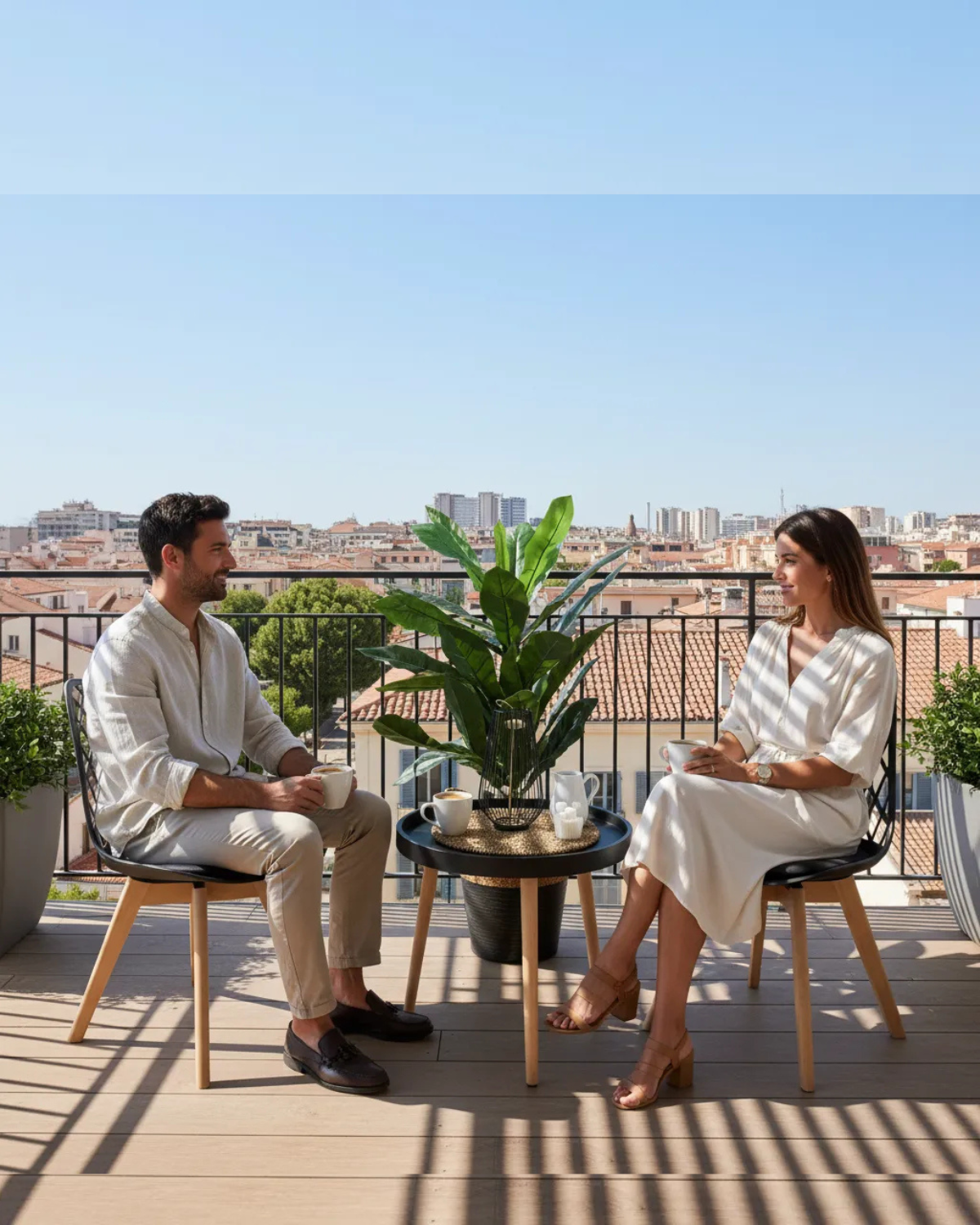 Set de Balcon o Terraza Magic Tulip Mesh