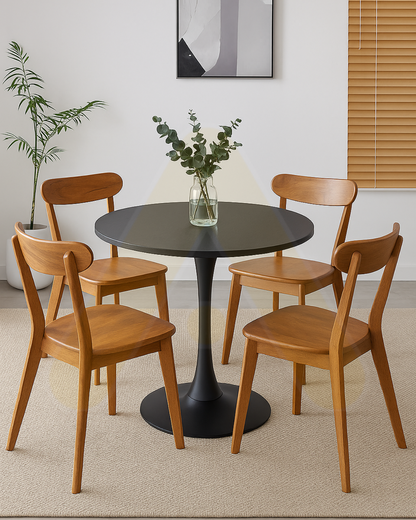 Comedor Phillipe Tulip Black