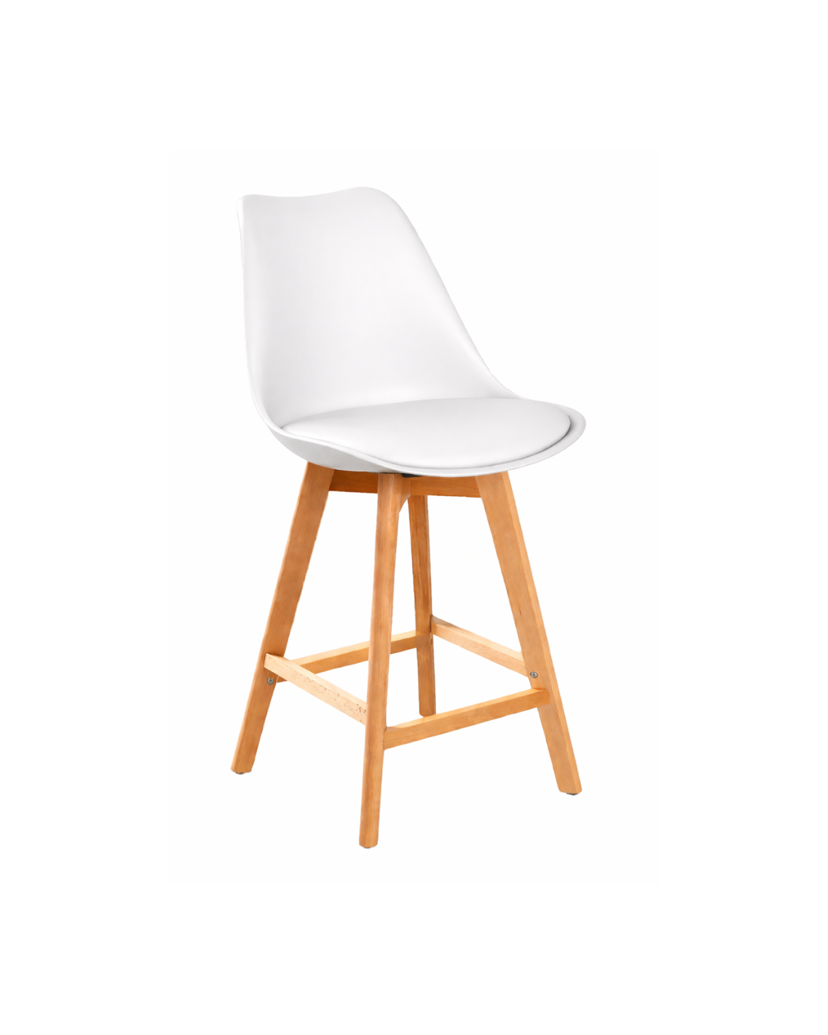 Taburete Tulip Wood 66 cm