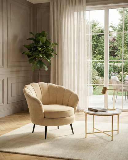 Poltrona Shell Felpa