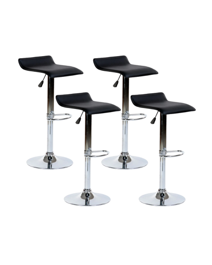 Pack 4 Sillas de Bar Belinda (Ajustable)