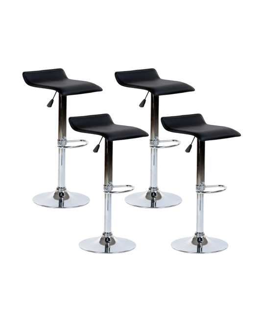 Pack 4 Sillas de Bar Belinda (Ajustable)