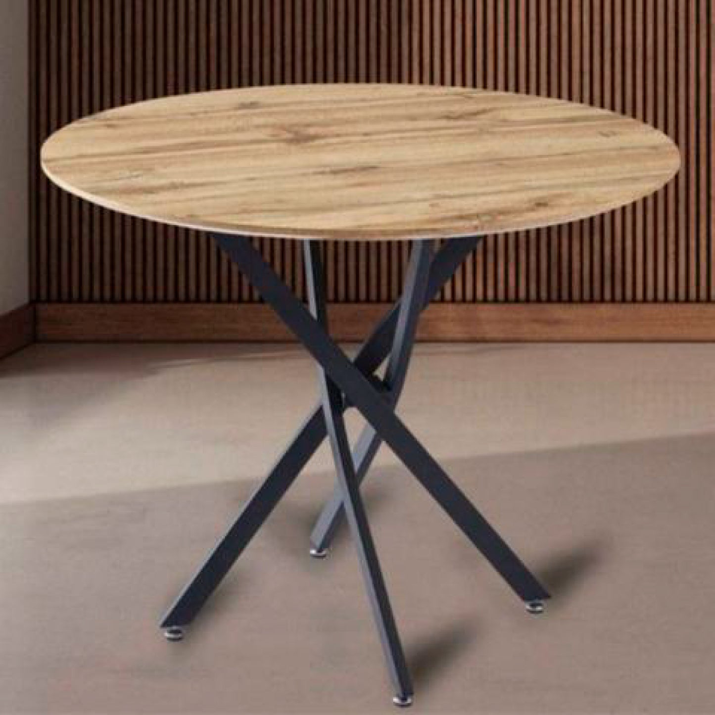 Mesa Cross Industrial Redonda 100 cm