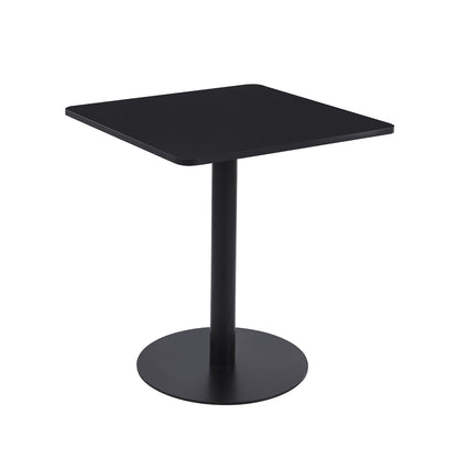 Mesa Tubo MDF 70x70 cm NEGRO