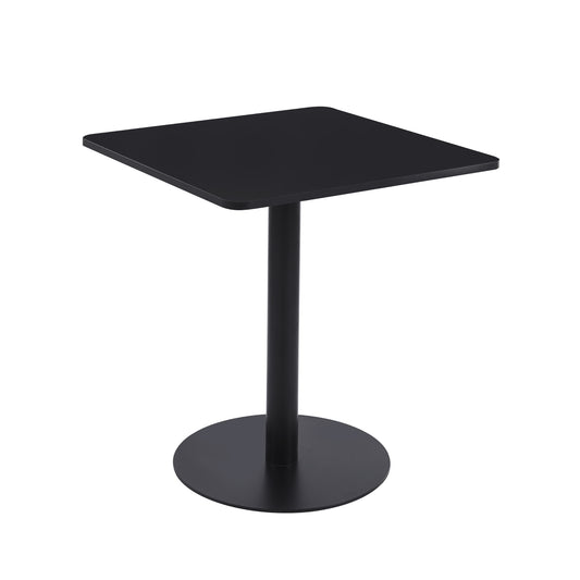Mesa Tubo MDF 70x70 cm NEGRO