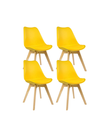 Pack 4 Silla Tulip
